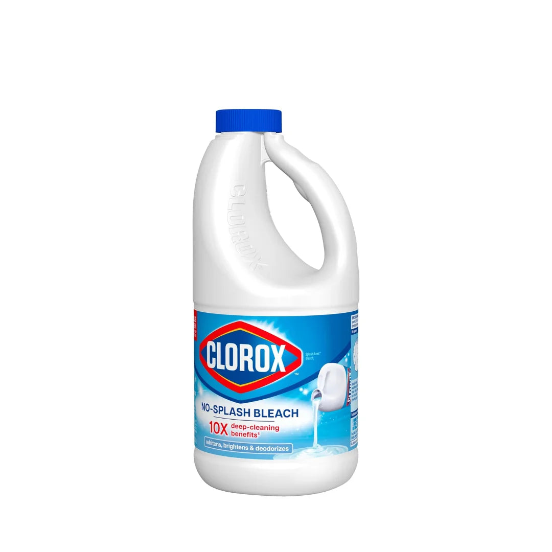 Clorox Splash-Less Bleach1, Disinfecting Bleach, Regular 40 Fluid Ounce Bottle
