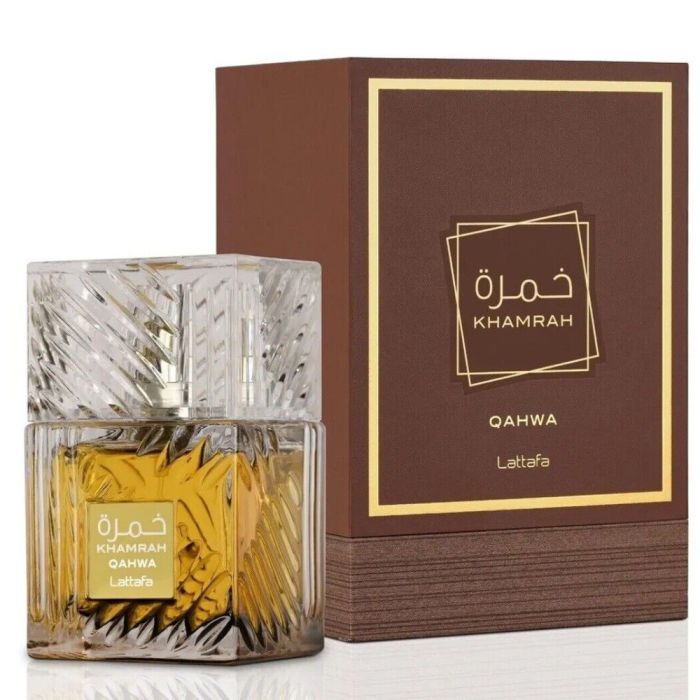 Lattafa Khamrah Qahwa Eau de Parfum – 3.4 oz