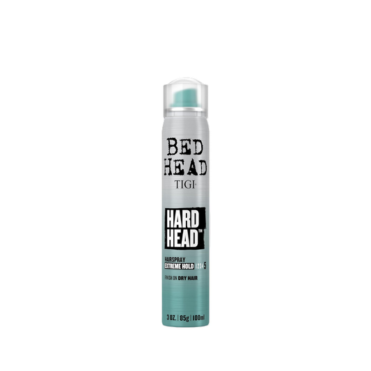 Bed Head by TIGI Travel Hairspray Extra Hold Hard Head Hair Care Spray for All Hair Types, 3 oz, Mini Hair Spray