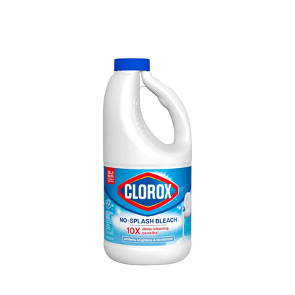 Clorox Splash-Less Bleach1, Disinfecting Bleach, Regular 40 Fluid Ounce Bottle