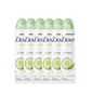 Dove Anti-Perspirant Deodorant Spray, Cucumber & Green Tea, Dry 48 Hour Protection 150 Ml (Pack of 6)
