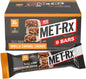 MET-Rx Big 100 Colossal Protein Bars, Vanilla Caramel Churro Meal Replacement Bars, Brown, 9 Count