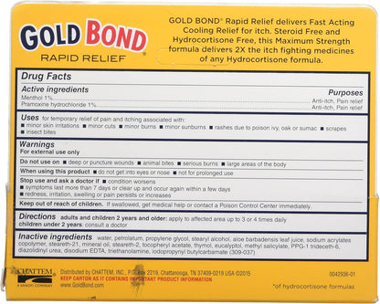 Gold Bond Maximum Strength Medicated Anti-Itch Cream - 1 oz