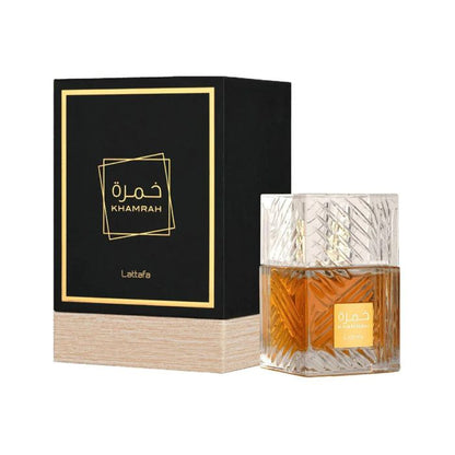 Lattafa Khamrah Eau De Parfum Spray 3.4 oz